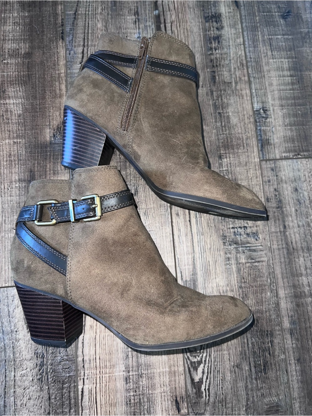 Express Women’s Western Ankle Bootie